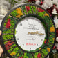 Ceas de perete cu licheni personalizat 02