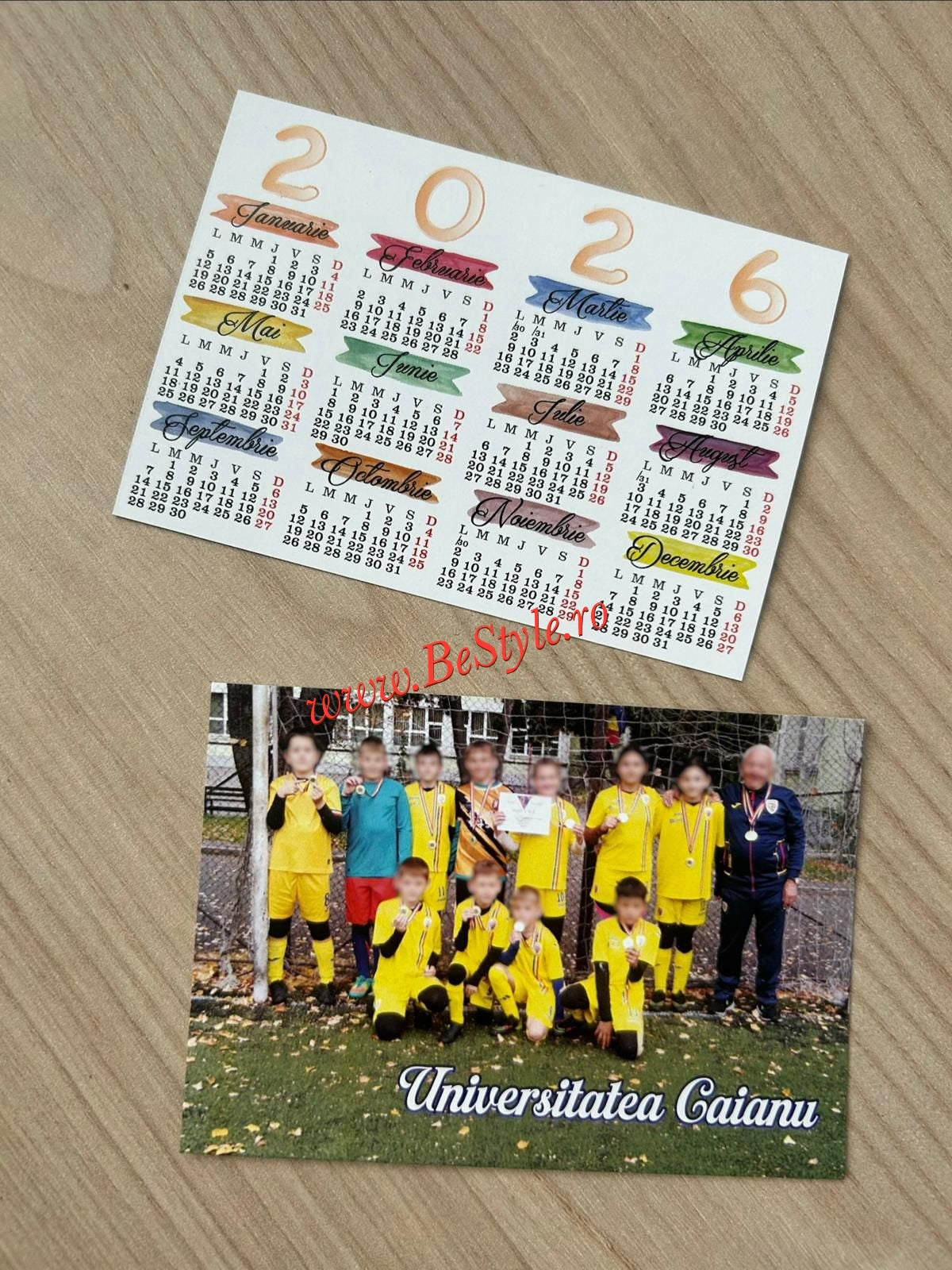 Calendar personalizat de buzunar 2026 CAL P25