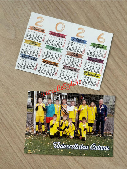 Calendar personalizat de buzunar 2027 CAL P25