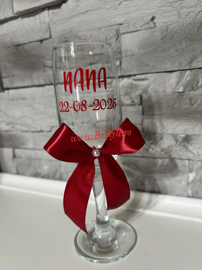 Pahare personalizate botez fetita sau baietel