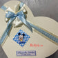 Cutie plicuri de bani botez - inima 03