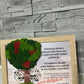 Tablou cu licheni, personalizat - doctor oftalmolog