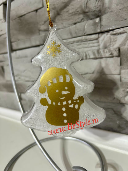 Glob personalizat - bradut de Craciun 04