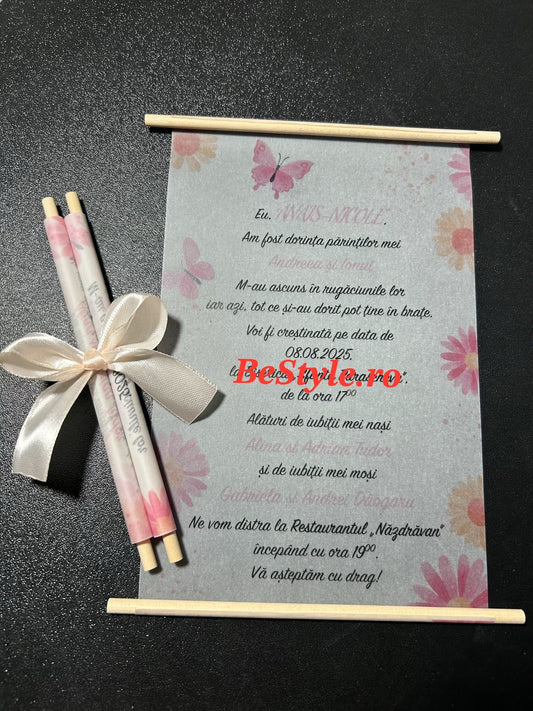 Invitatie botez BSIB049
