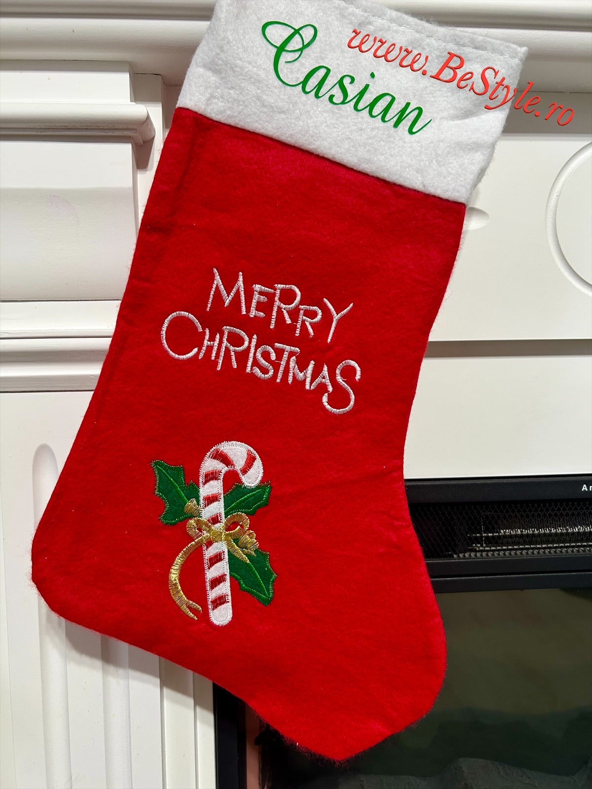 Cizma personalizata de Craciun - cadou de Mos Nicolae