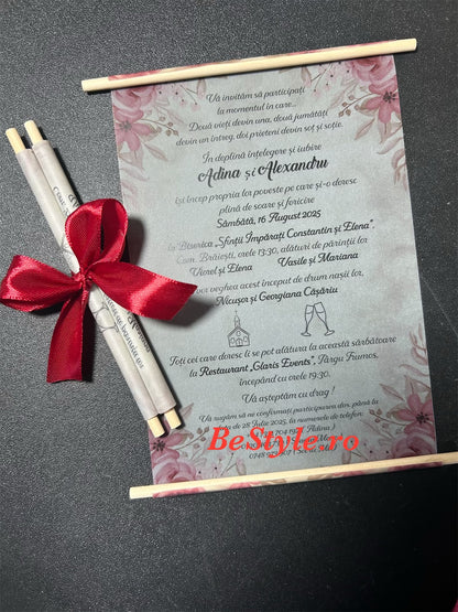 Invitatie nunta BSIN125