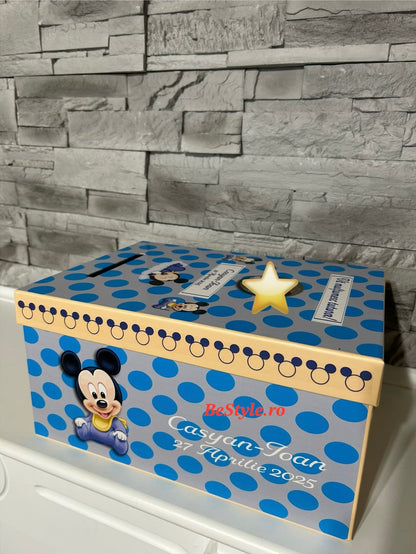 Cutie plicuri de bani botez Mickey Mouse 02