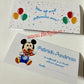 Plic de bani botez BSPB072 - Baby Mickey Mouse