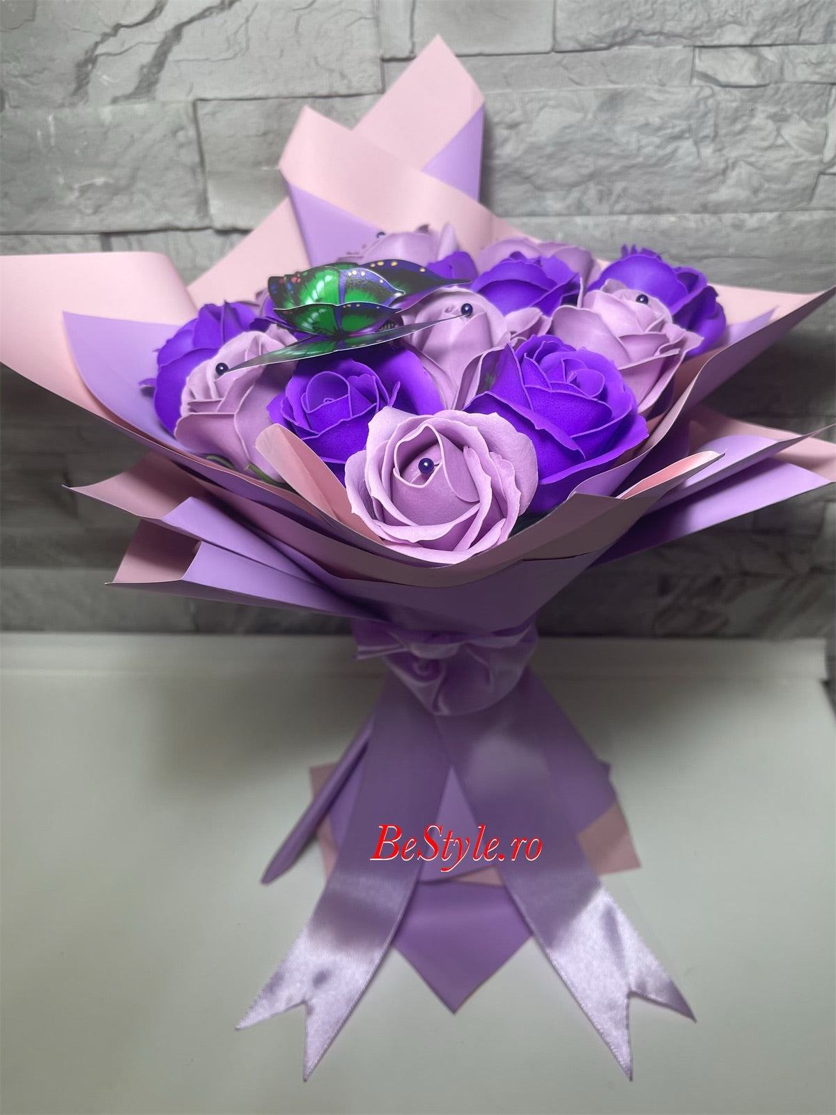 Buchet cu trandafiri de sapun