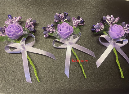 Floare de pus in piept invitati nunta 09