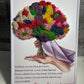 Tablou personalizat cu buchet din licheni A4