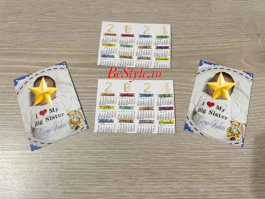 Calendar personalizat de buzunar 2025 CAL P25