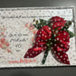 Tablou personalizat A4 cu buchet din trandafiri de sapun 01