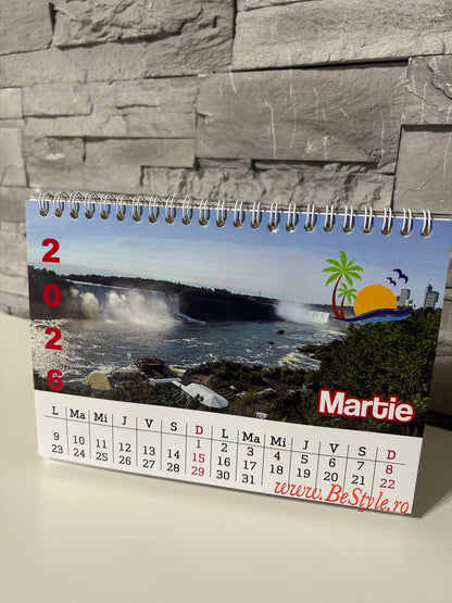 Calendar general de birou 2027 CAL G07 - cascade