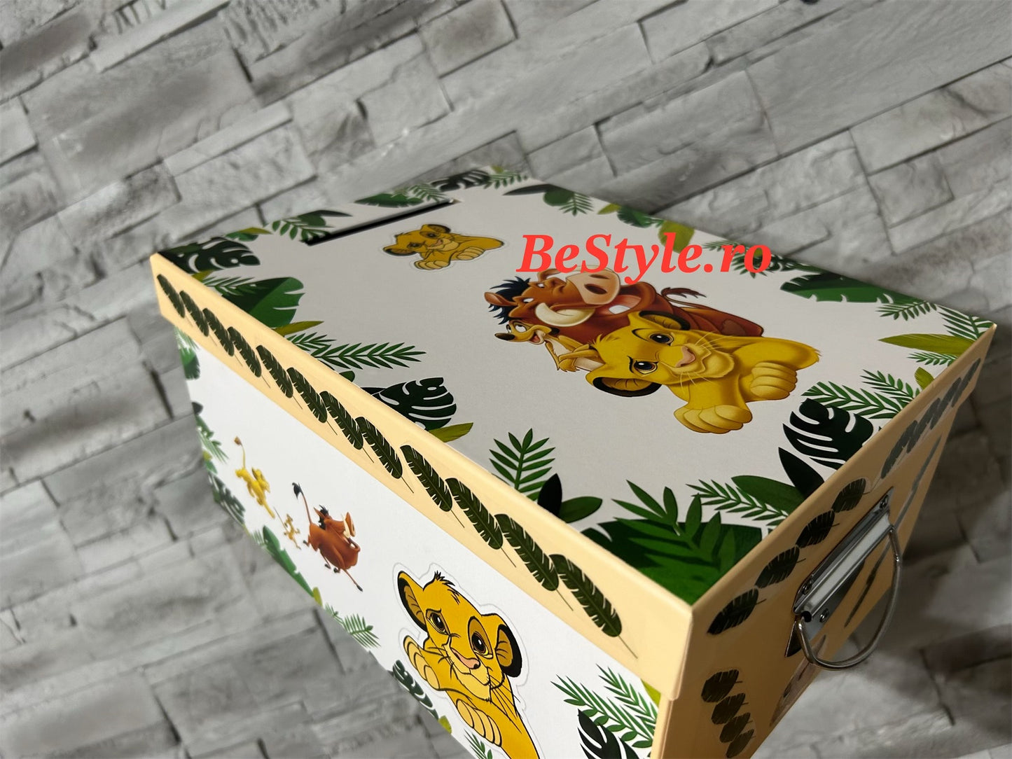 Cutie plicuri de bani botez Simba 02