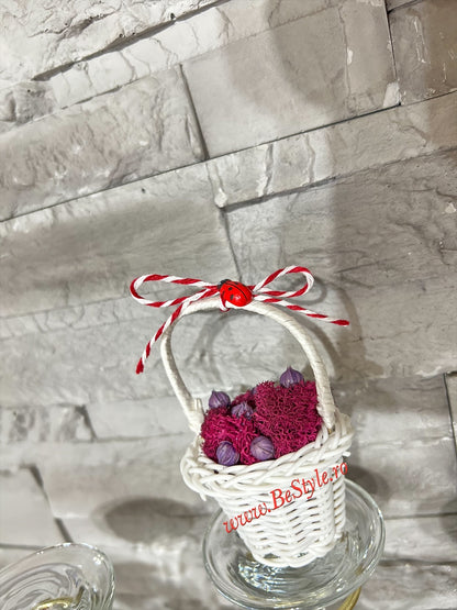 Martisor - Cosulet cu licheni