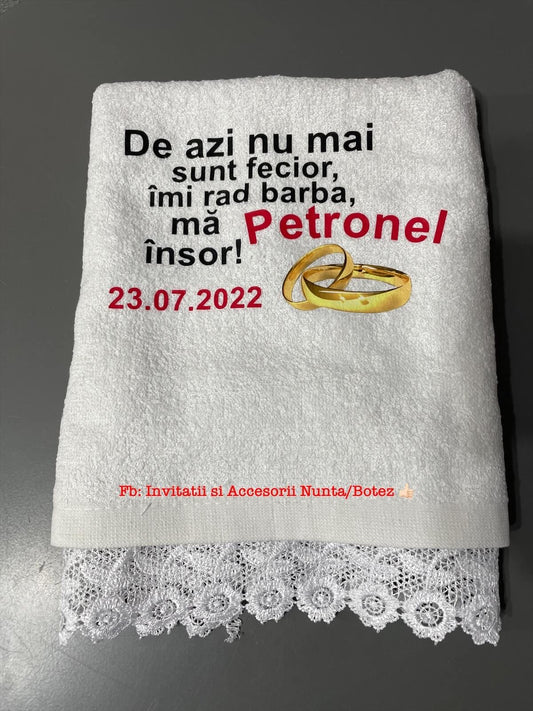 Prosop personalizat nunta pentru mire 03