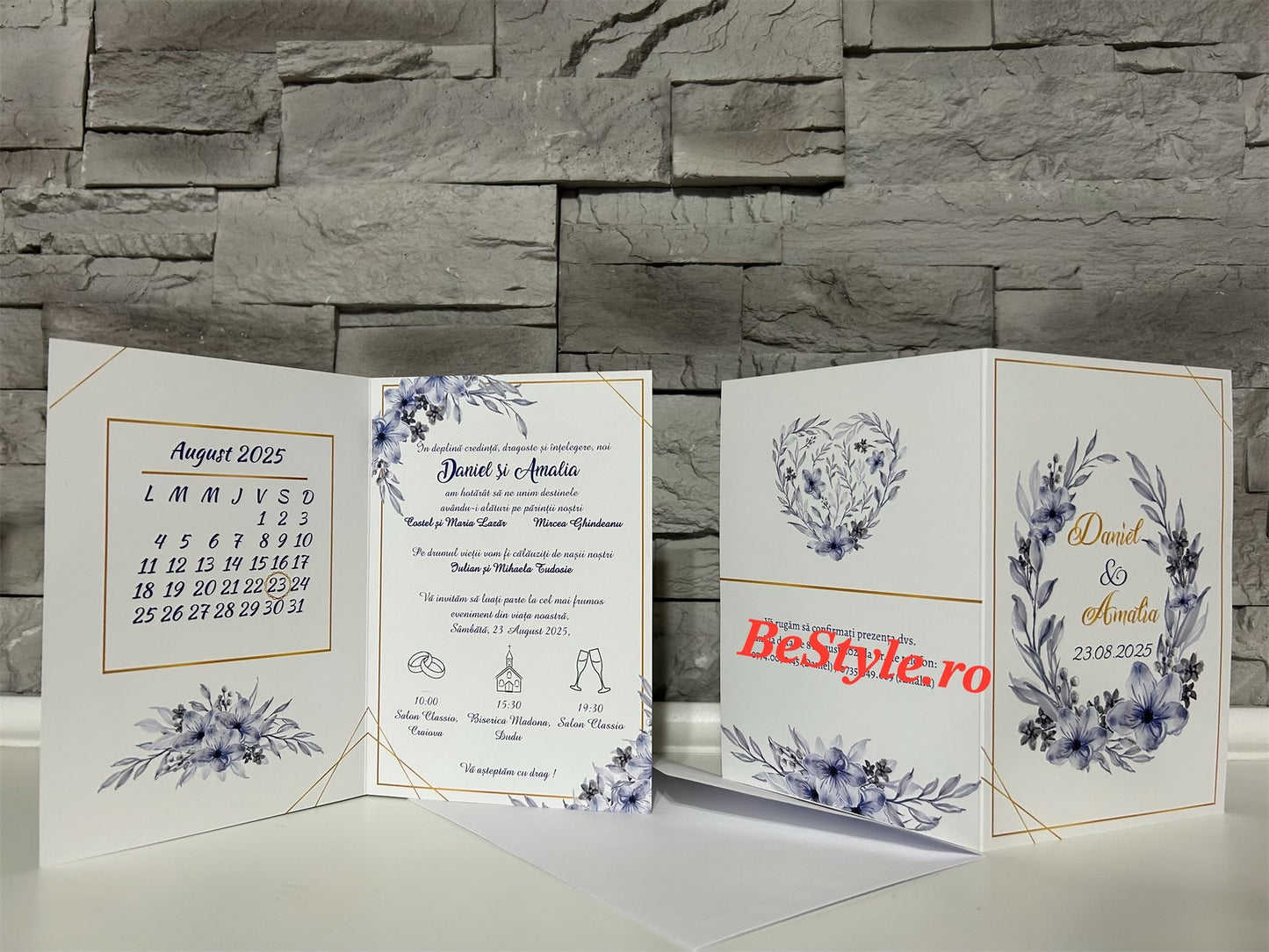 Invitatie nunta BSIN022