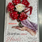 Tablou martisor pentru mama cu buchet din trandafiri de sapun