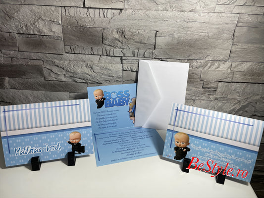 Invitatie botez BSIB013 - Boss Baby