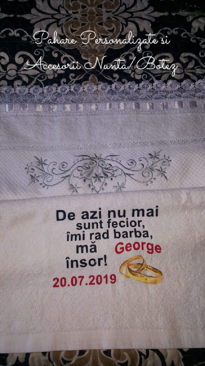 Prosop personalizat nunta pentru mire 03