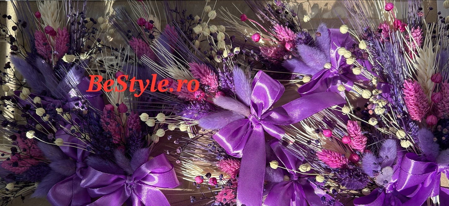 Floare de pus în piept pentru familie cu flori stabilizate