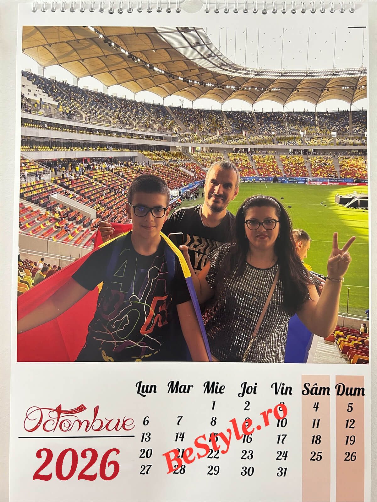 Calendar personalizat de perete 2026 CAL P59