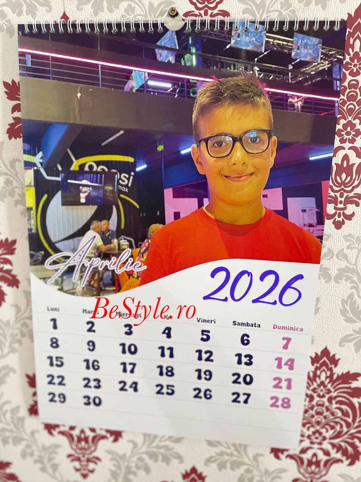 Calendar personalizat de perete 2026 CAL P61