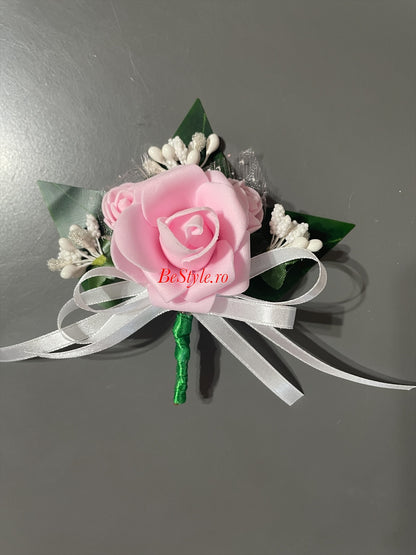 Floare de pus in piept nunta 06