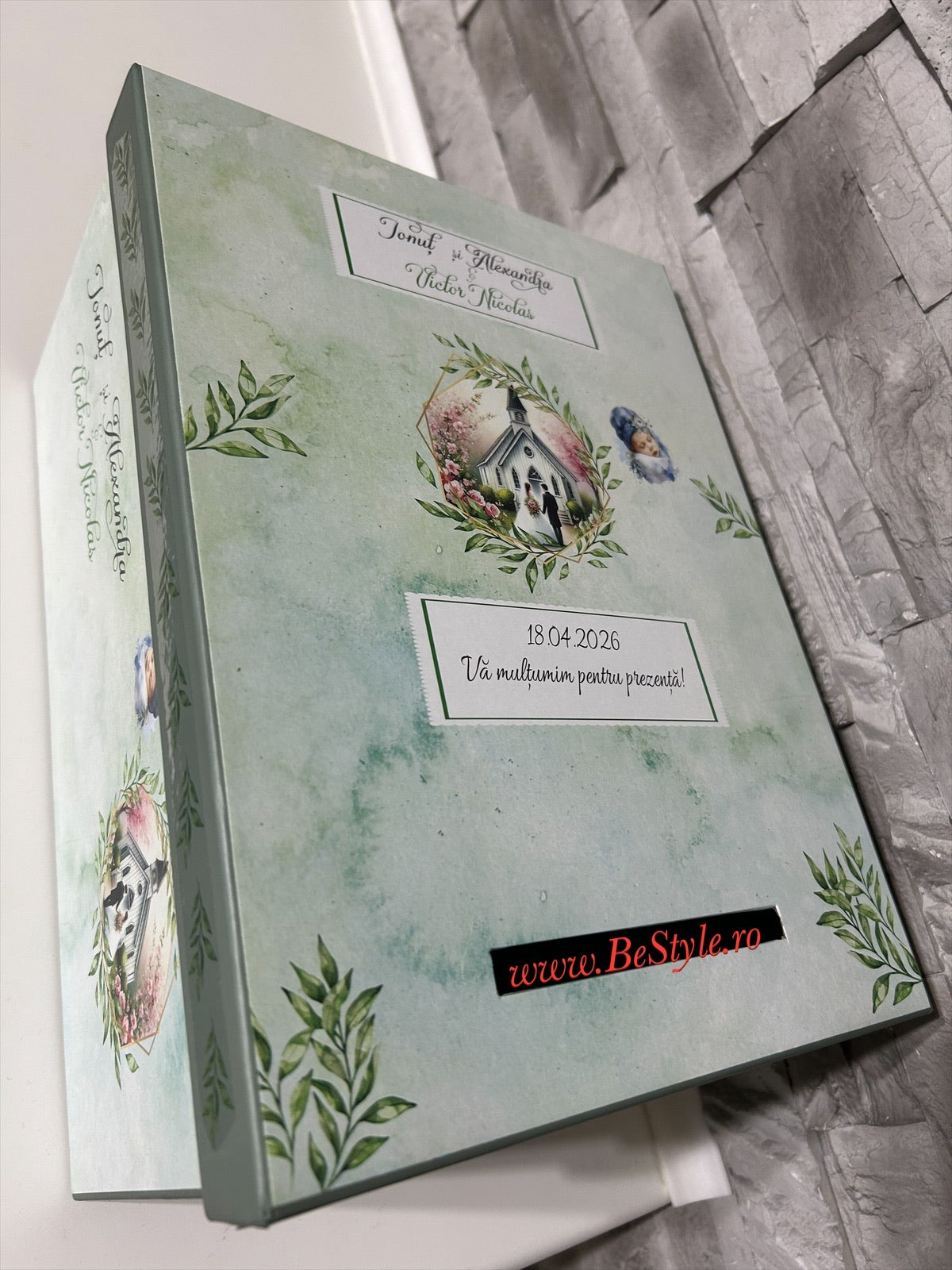 Cutie plicuri bani nunta si botez - 2 in 1