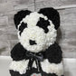 Ursulet Panda din trandafiri de spuma 01