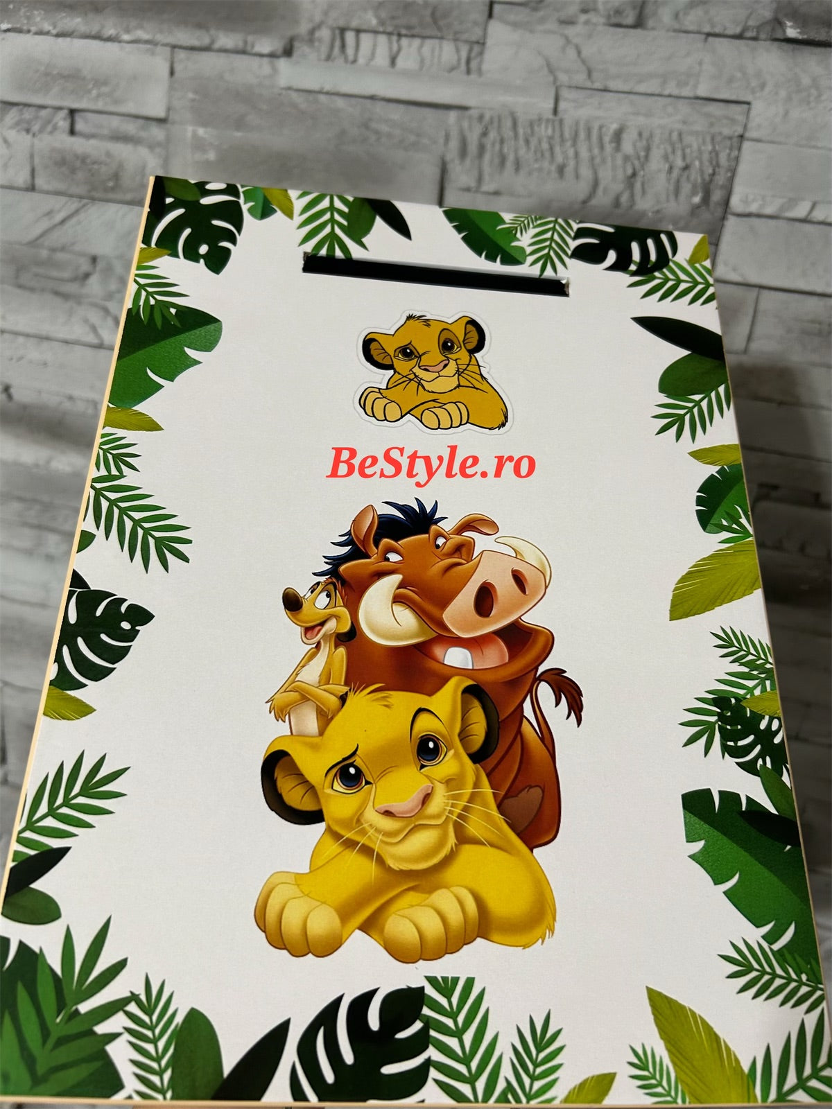 Cutie plicuri de bani botez Simba 02