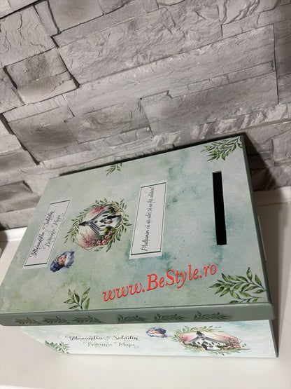 Cutie plicuri bani nunta si botez - 2 in 1