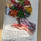 Tablou personalizat cu buchet din licheni A4