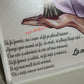 Tablou personalizat cu buchet din licheni A4