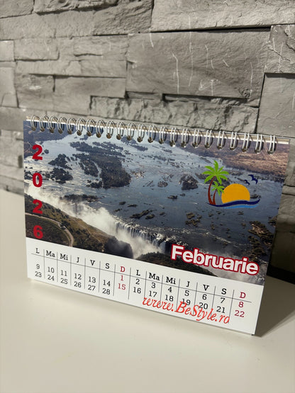 Calendar general de birou 2027 CAL G07 - cascade