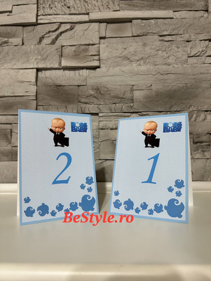 Numar de masa botez BSNB004 - Boss Baby