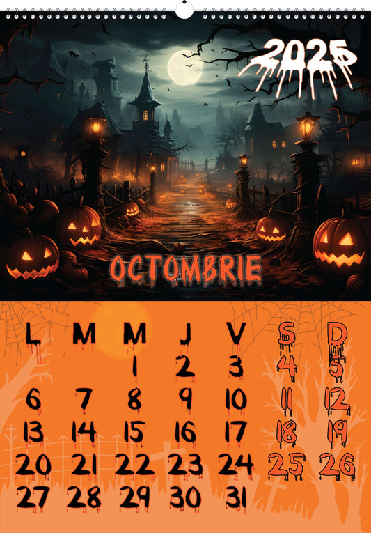 Calendar personalizat de perete 2025 CAL P63