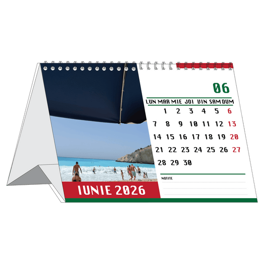 Calendar personalizat de birou 2027 CAL P70