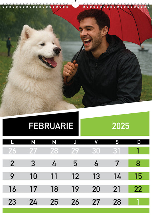 Calendar personalizat de perete 2026 CAL P66