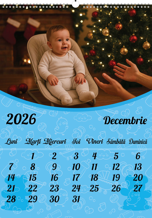Calendar personalizat de perete 2026 CAL P68