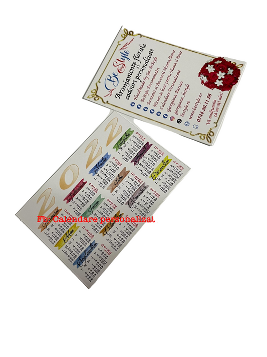 Calendar personalizat de buzunar 2026 CAL P44