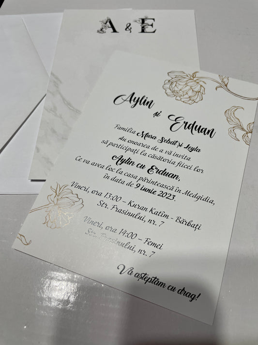 Invitatie nunta BSIN49