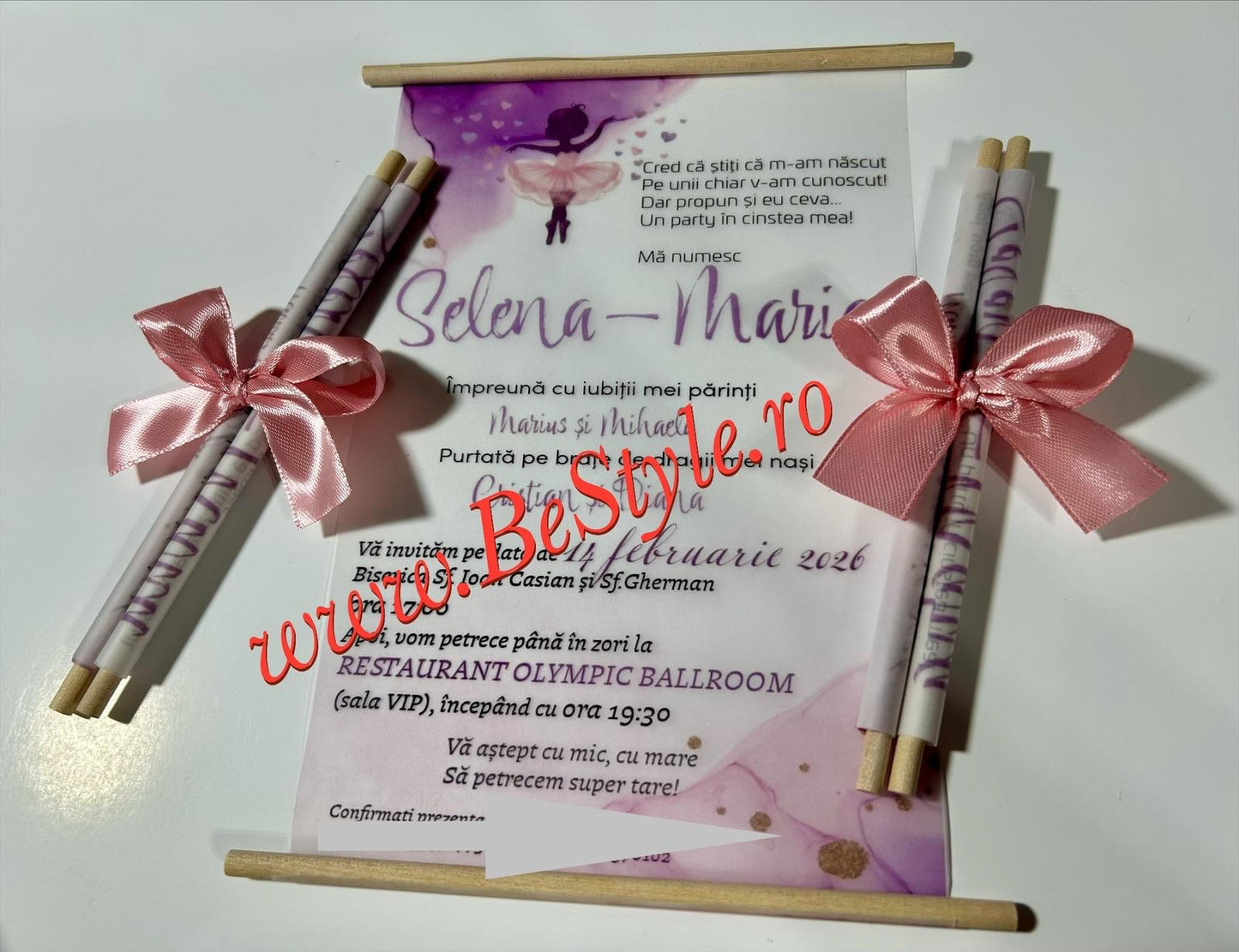 Invitatie botez BSIB051