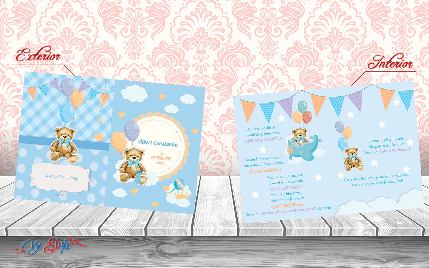 Invitatie botez BSIB32