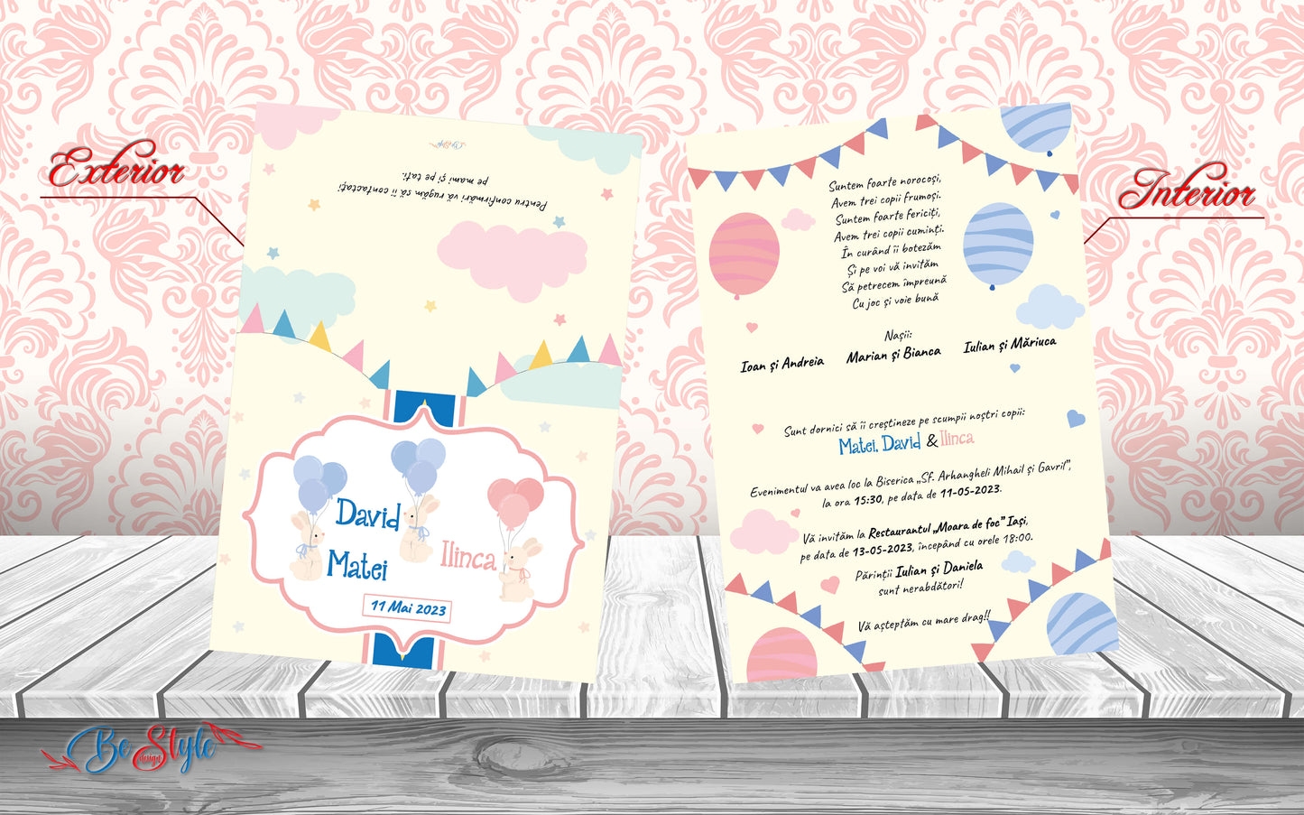 Invitatie botez BSIB38