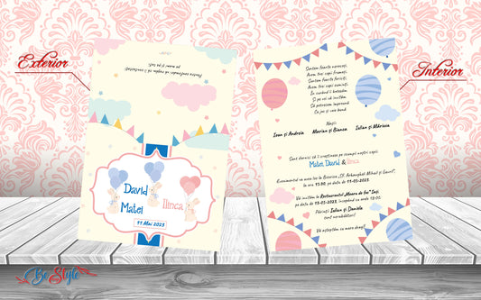 Invitatie botez BSIB38