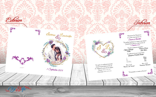 Invitatie nunta BSIN124
