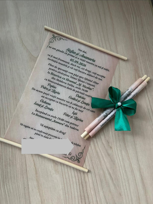 Invitatie nunta BSIN133