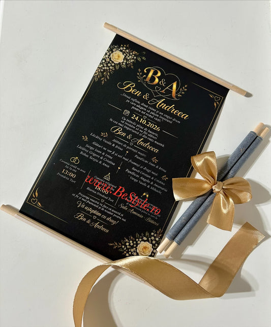 Invitatie nunta BSIN137